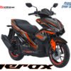 Decal Stiker Yamaha AEROX 155 VVA BLACK TECHNO ORANGE